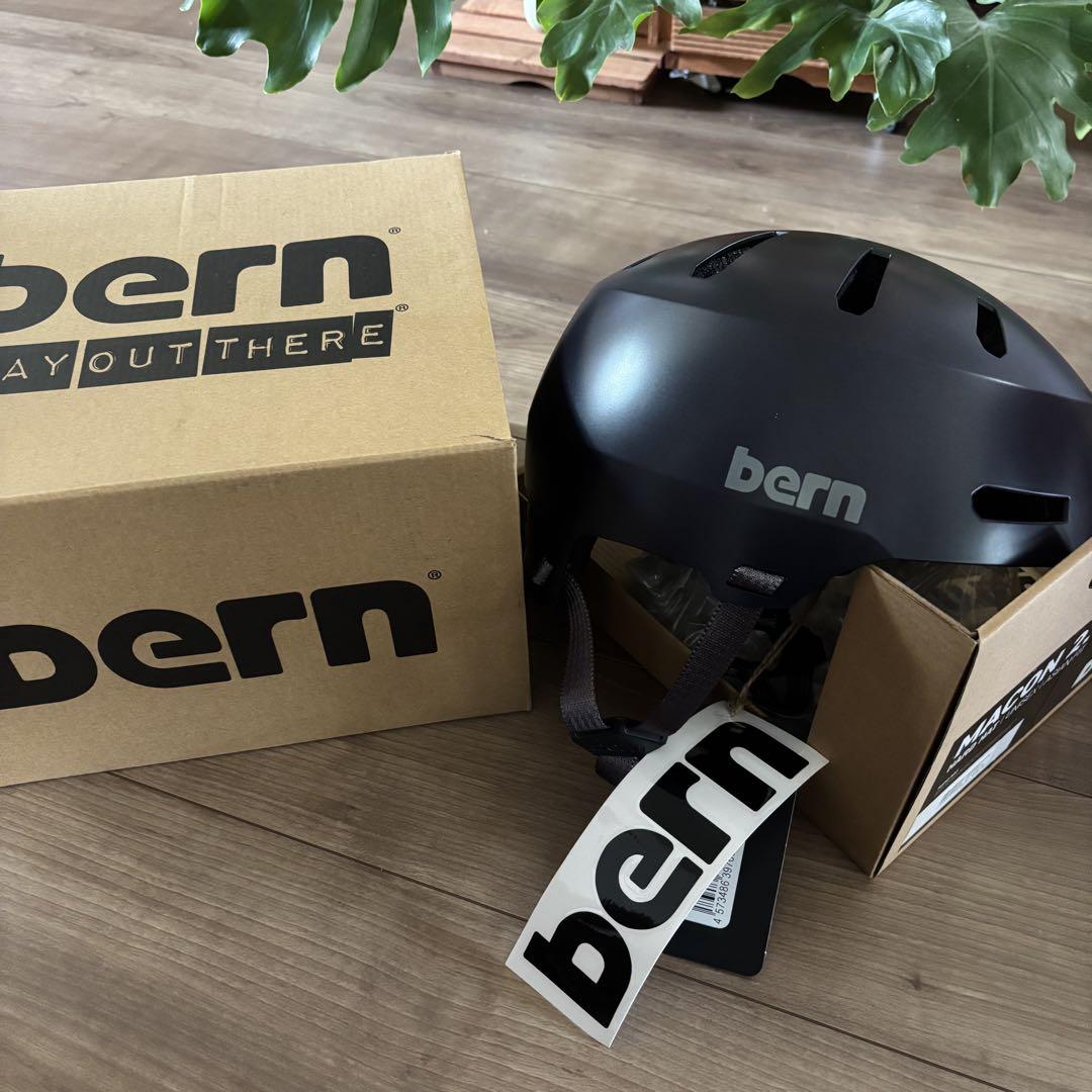 【新品】bern MACON2.0 HARD HAT ASIAN FIT