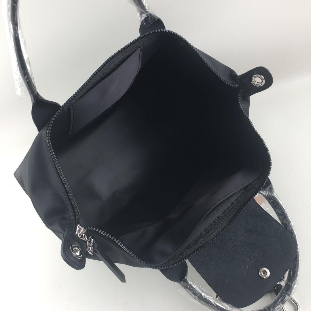 【新品】ロンシャン ル プリアージュ　オリジナル　バック M 黒