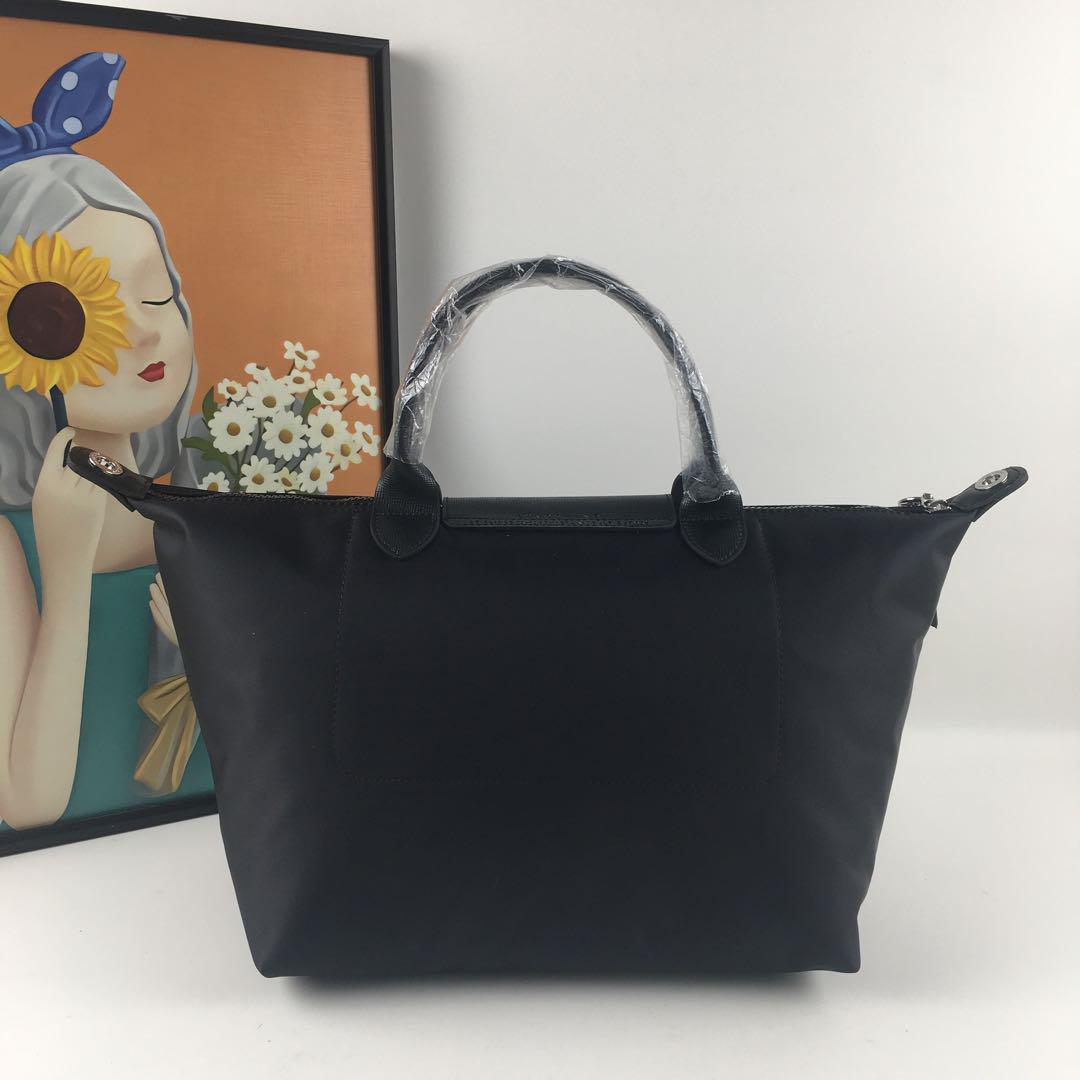 【新品】ロンシャン ル プリアージュ　オリジナル　バック M 黒