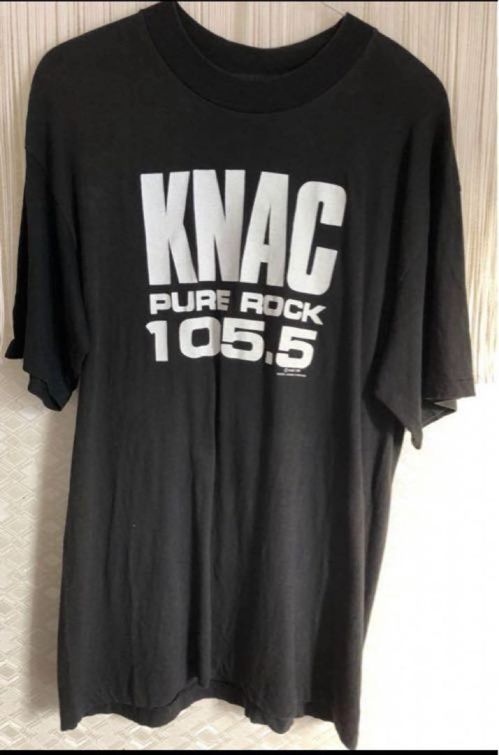 KNAC 105.5 ロックTシャツ 89 ヴィンテージ LA ラジオ局
