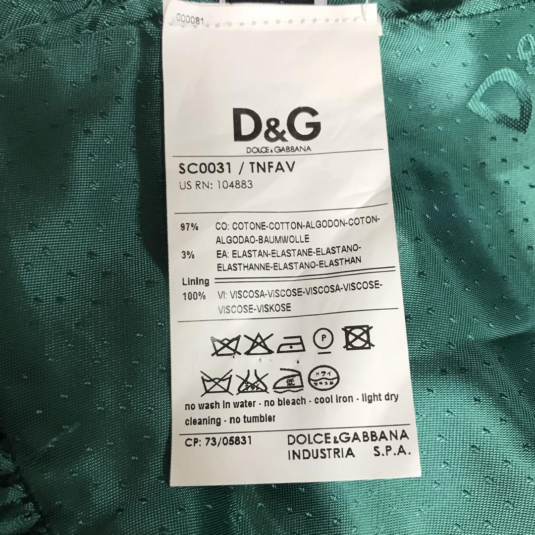 DOLCE&GABBANA ドルガバ スプリングコート ブラック サイズ42