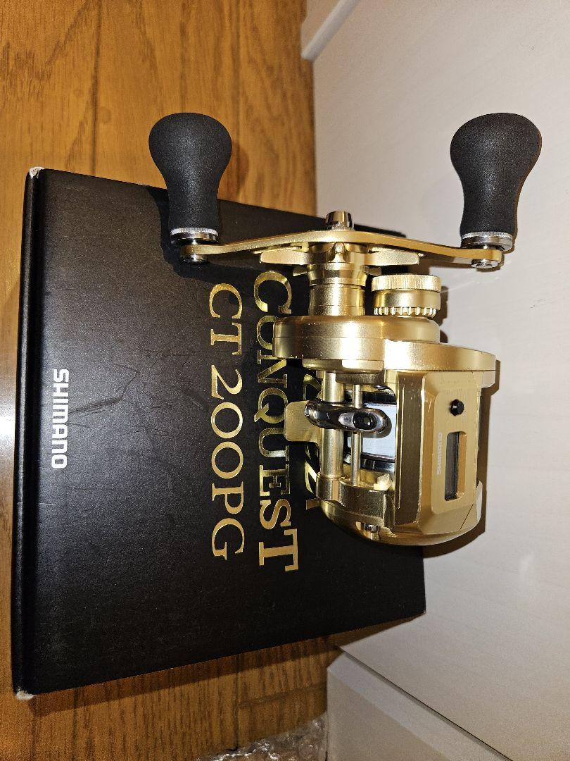 い*し様 SHIMANO オシアコンクエスト CT 200PG ゴールド両軸リー