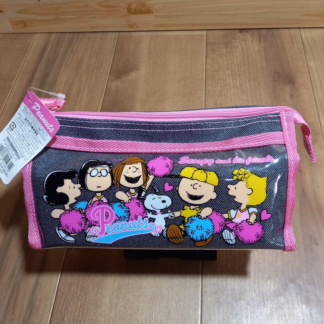 チ*ん様 新品❣️SNOOPY　デニムワイドペンケース　筆箱　ペンポーチ　レア