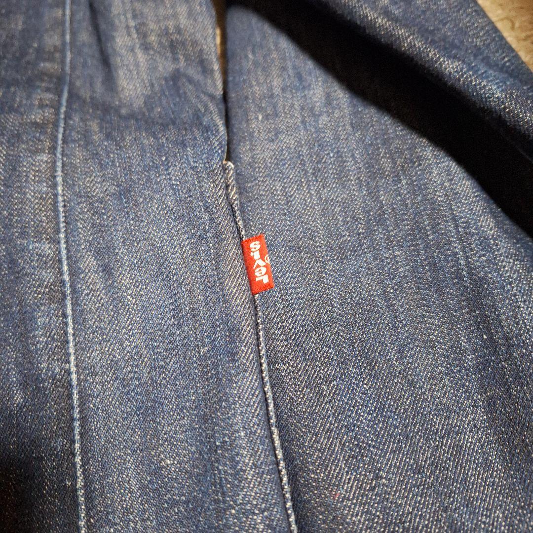 Levi'sデニム テーラードジャケット インディゴ赤タブ