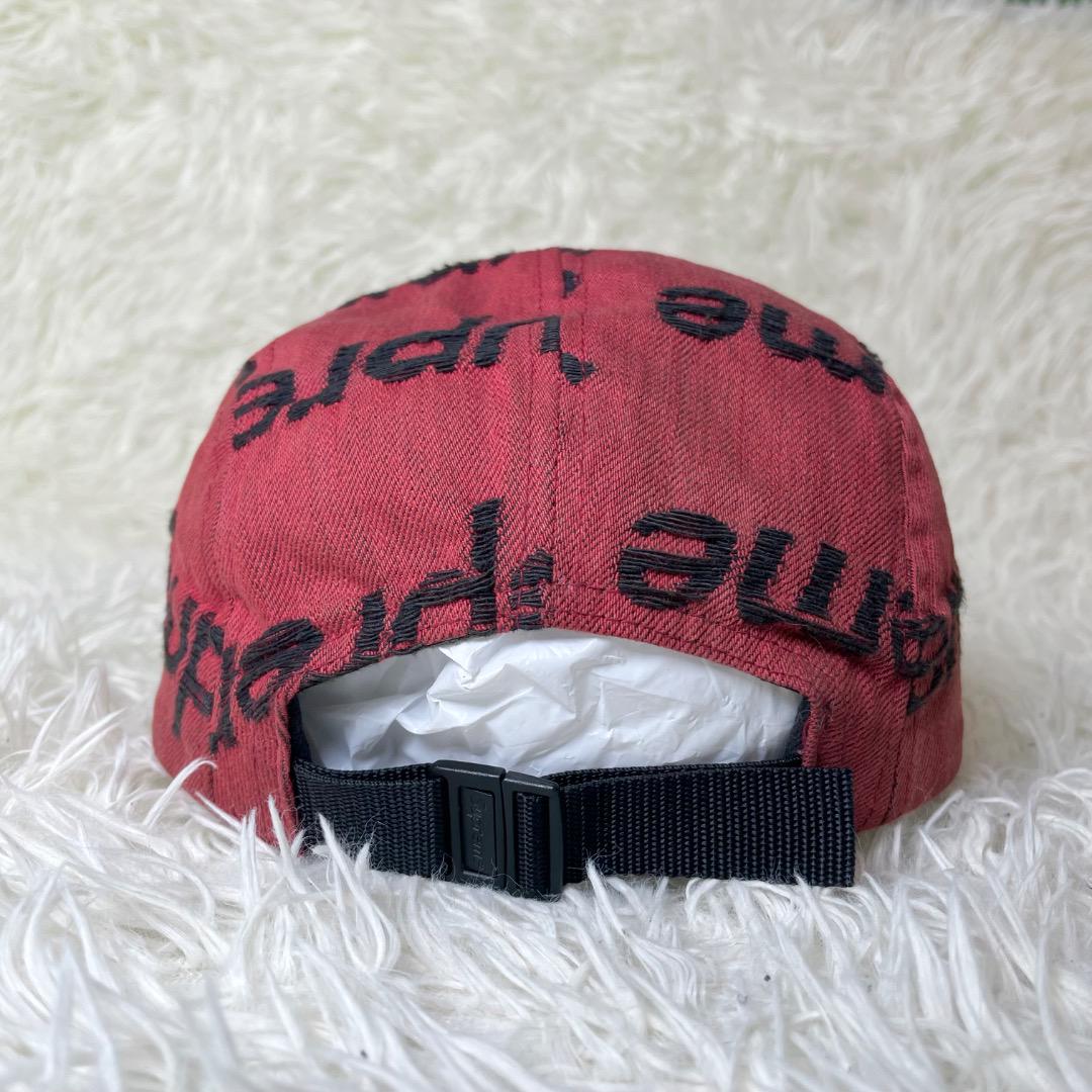 シュプリーム SUPREME キャップ ボックスロゴ 刺繍 人気 レッド 赤