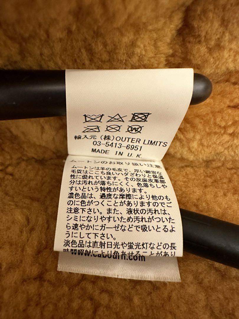 ナイジェルケーボン　レザージャケット ボアジャケット ムートン　牛革　本革