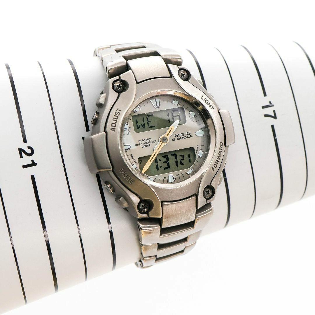 稼働 G-SHOCK MR-G 腕時計 デジタル チタン 130T 1538