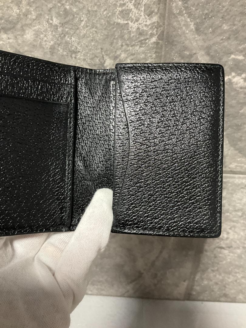 【美品】GUCCI　グッチ　カードケース　名刺入れ　ブラック