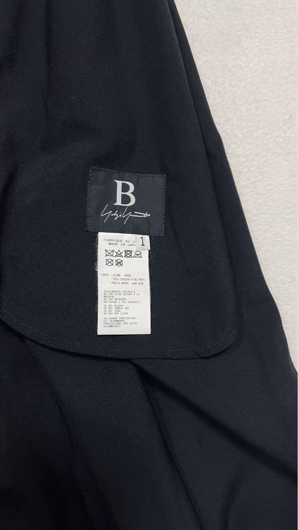 YOHJI YAMAMOTO ワイドパンツ(黒)