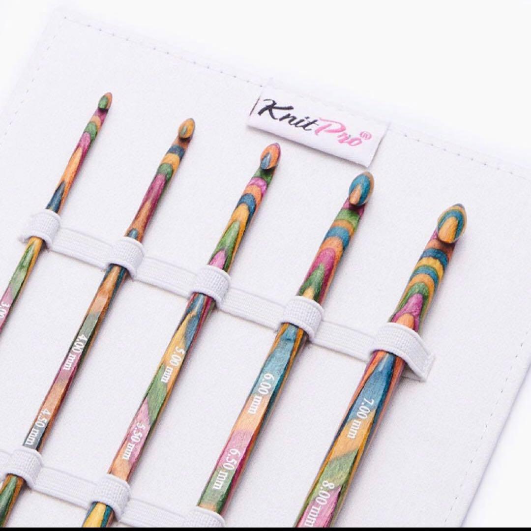 ☆新品未開封☆ニットプロ 両かぎ針セット シンフォニー 10サイズ (5本)