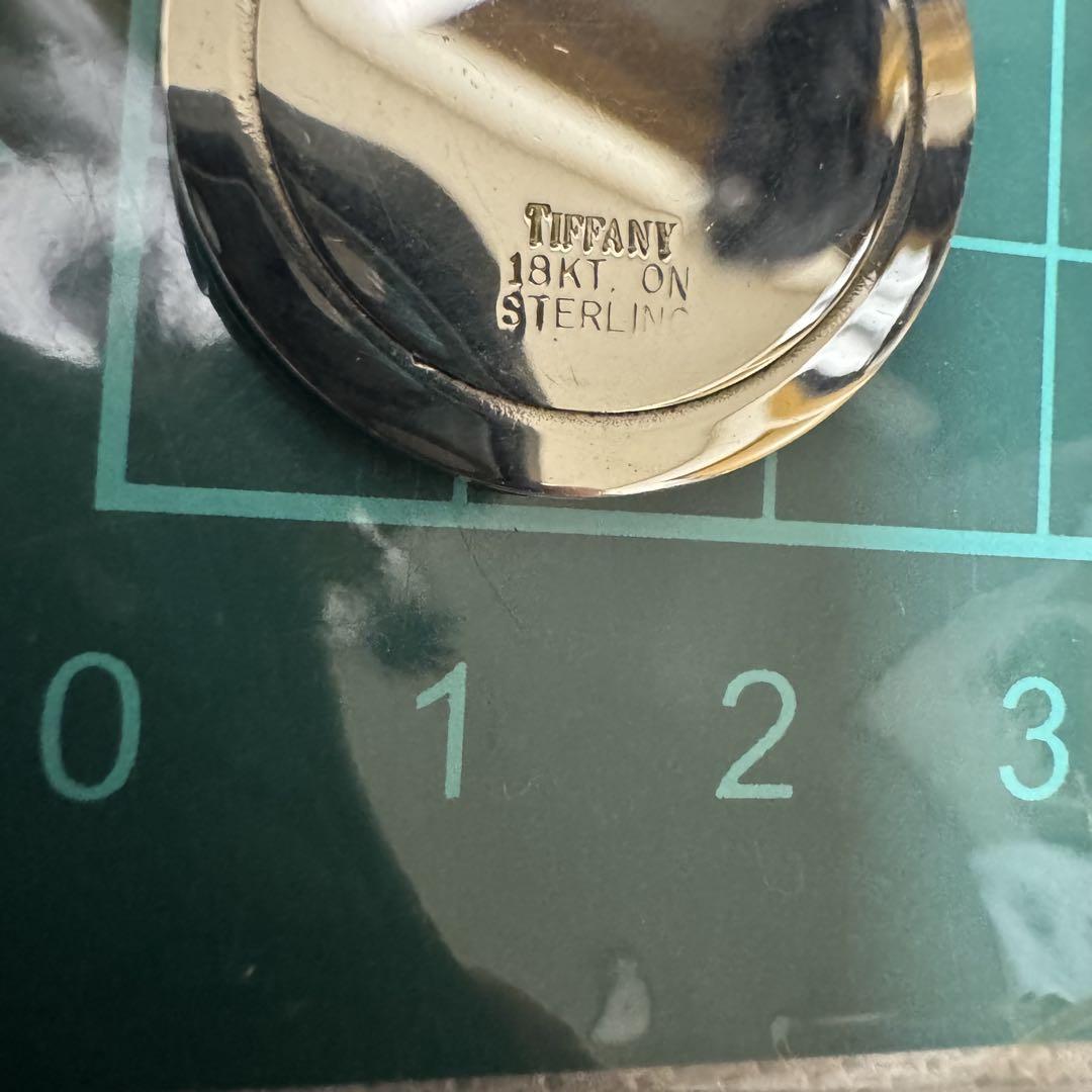 M8418 ティファニー 18KT ON STERLING ペンダントトップ M8418 ティファニー 18KT ON STERLING ペンダントトップ