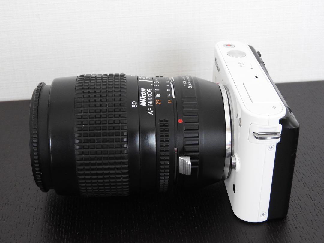 Nikon1 j1 NIK F-NIK 1 マウントアダプター 35-80mm デジタルカメラ