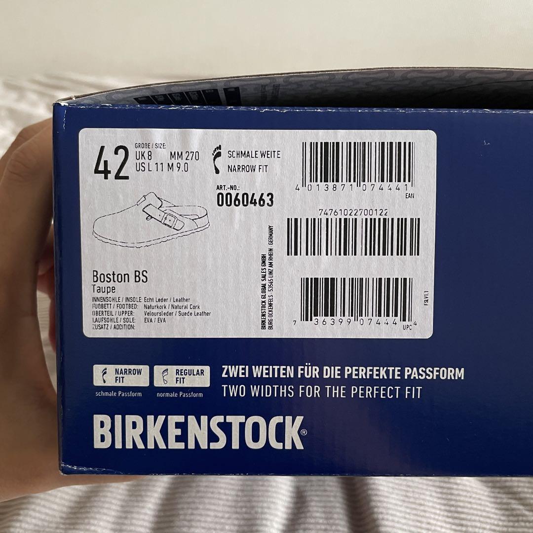 BIRKENSTOCK BOSTON ボストン taupe トープ / 42