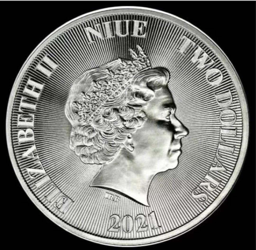 2021 Tree of life ニュージーランド1オンス 銀貨 クリアケース