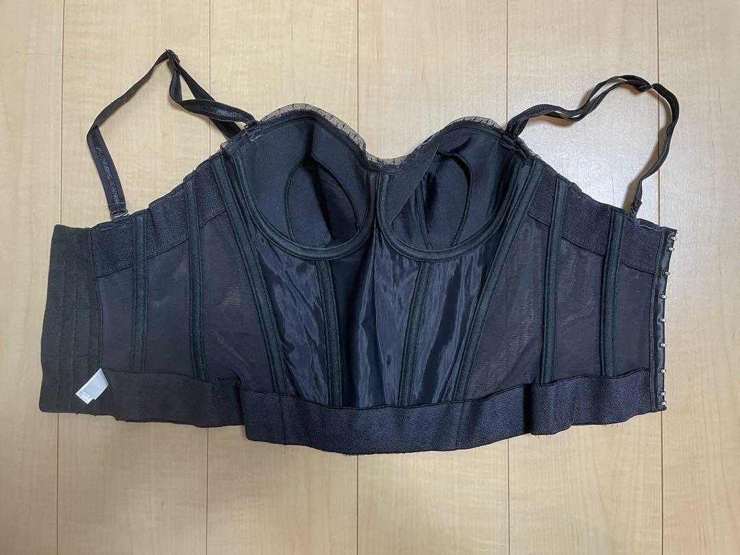 MARUKO ロングブラジャー ブラック 新品未使用タグ付き