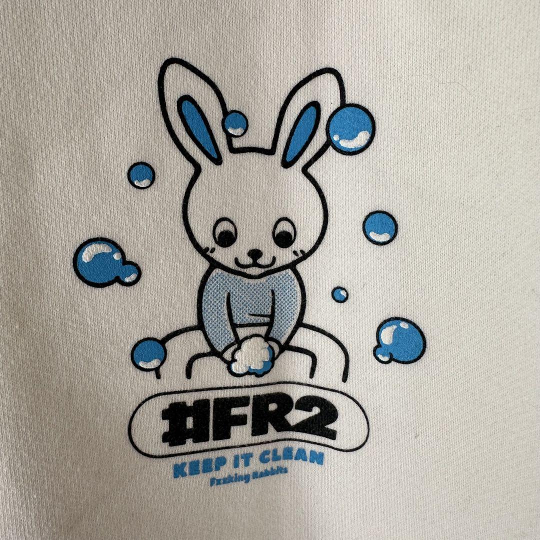 2025超人気 FR2 スウェット Wash hands Sweat 完売品 ホワイト L トップス
