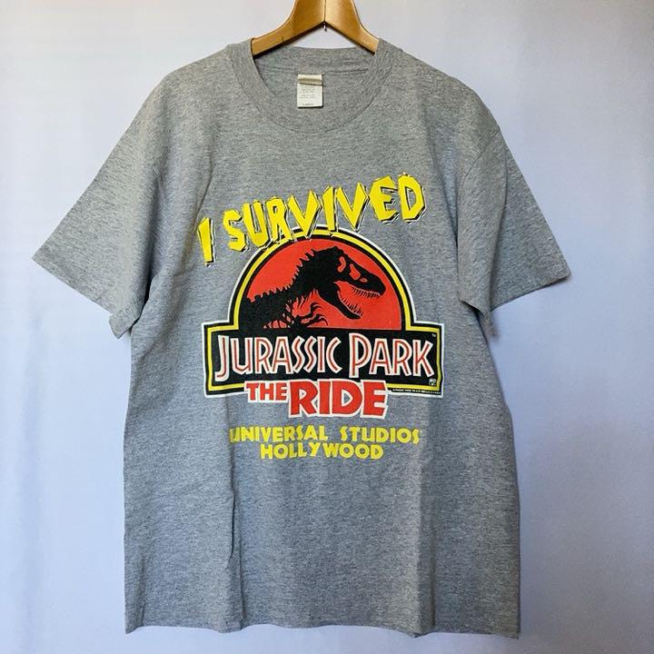 ジュラシックパークTシャツ 古着 ユニバーサルスタジオ ハリウッド ヴィンテージ - メルカリ ジュラシックパークTシャツ 古着 ユニバーサルスタジオ ハリウッド ヴィンテージ - メルカリ