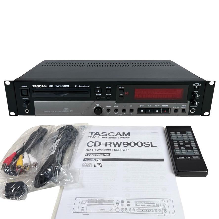優良美品 2013年製 TASCAM CDレコーダー業務用 CD-RW900SL