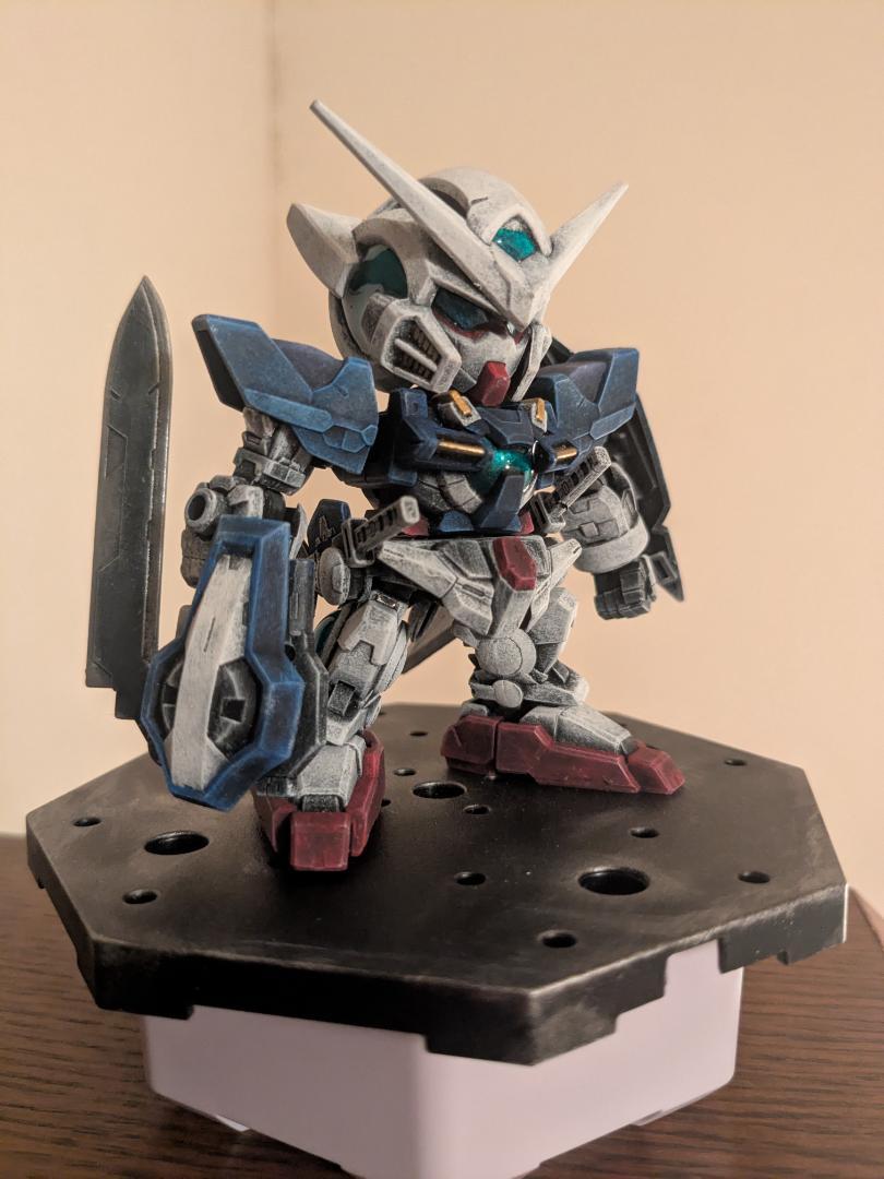 SDEXガンダムエクシア　塗装済完成品