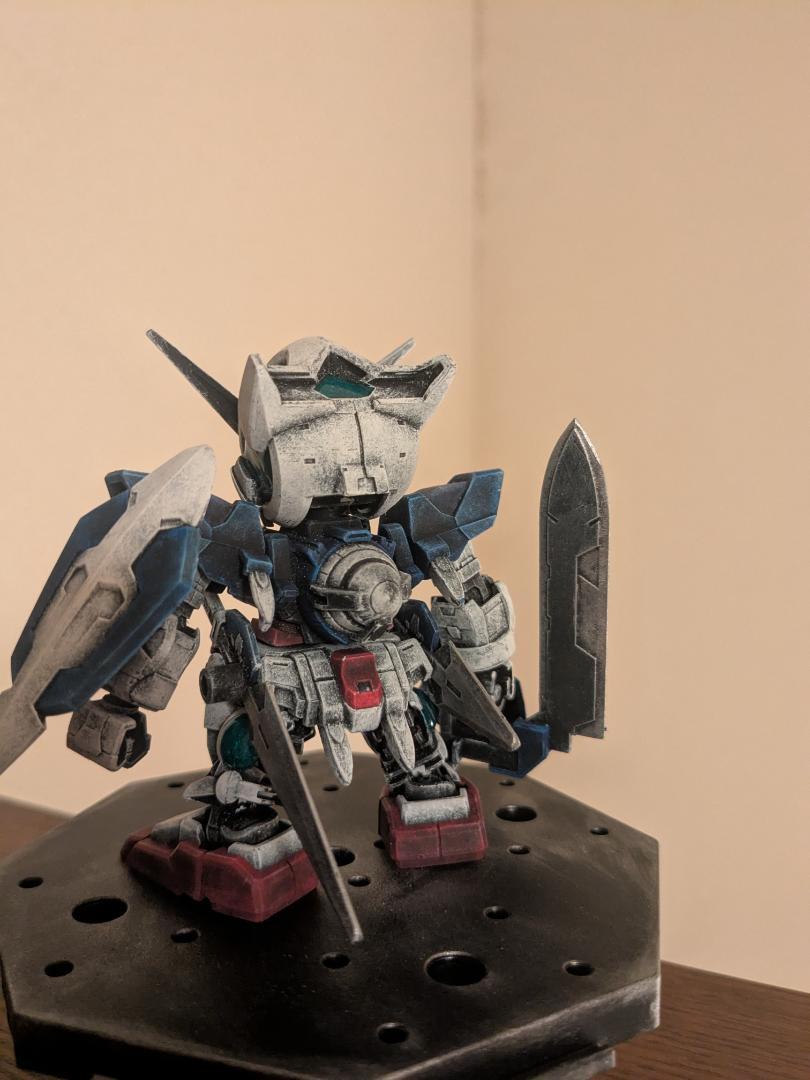 SDEXガンダムエクシア　塗装済完成品