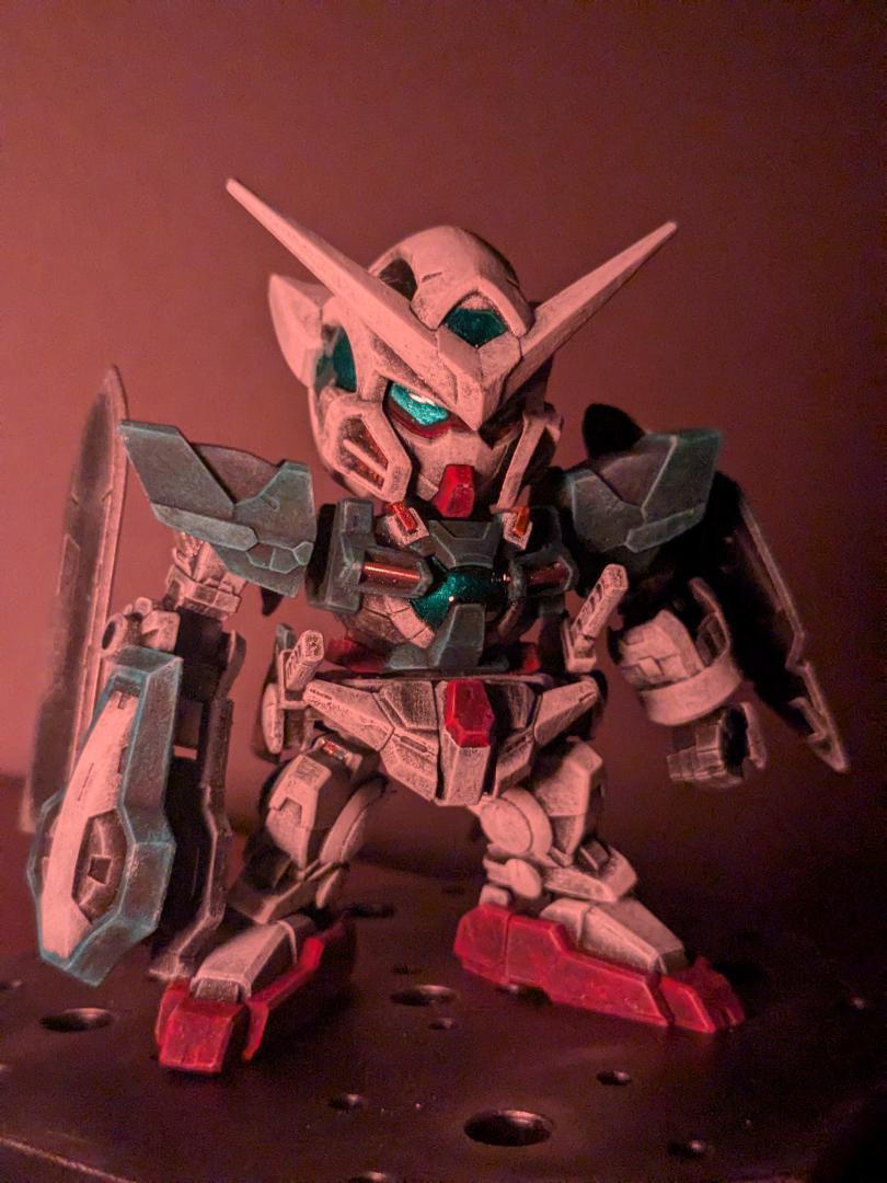 SDEXガンダムエクシア　塗装済完成品