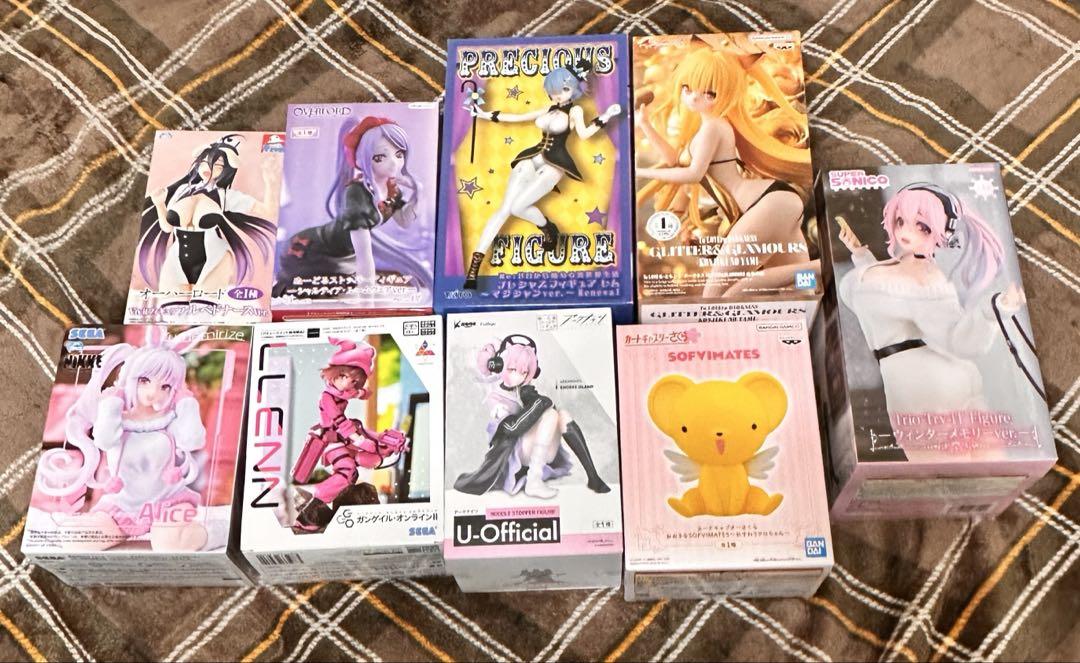 早い者勝ち！美少女フィギュア9体セット！！ - メルカリ
