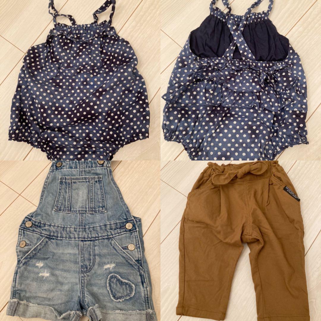 ルをお⒇ こぱー様専用 秋冬用中心女の子服31点おまとめ売り 2Gpe4-m83955385450 80cm ⒱もあり
