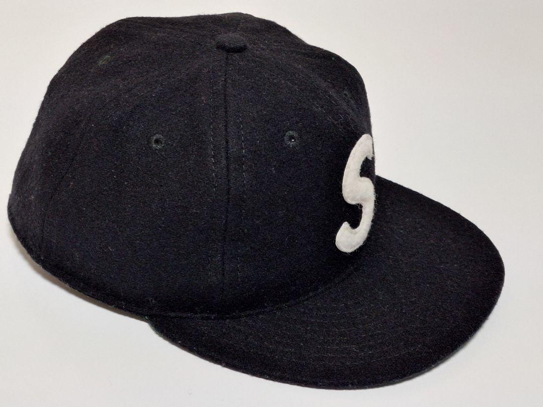 【美品】Supreme　Ebbets　S Logo　Fitted　6-Panel