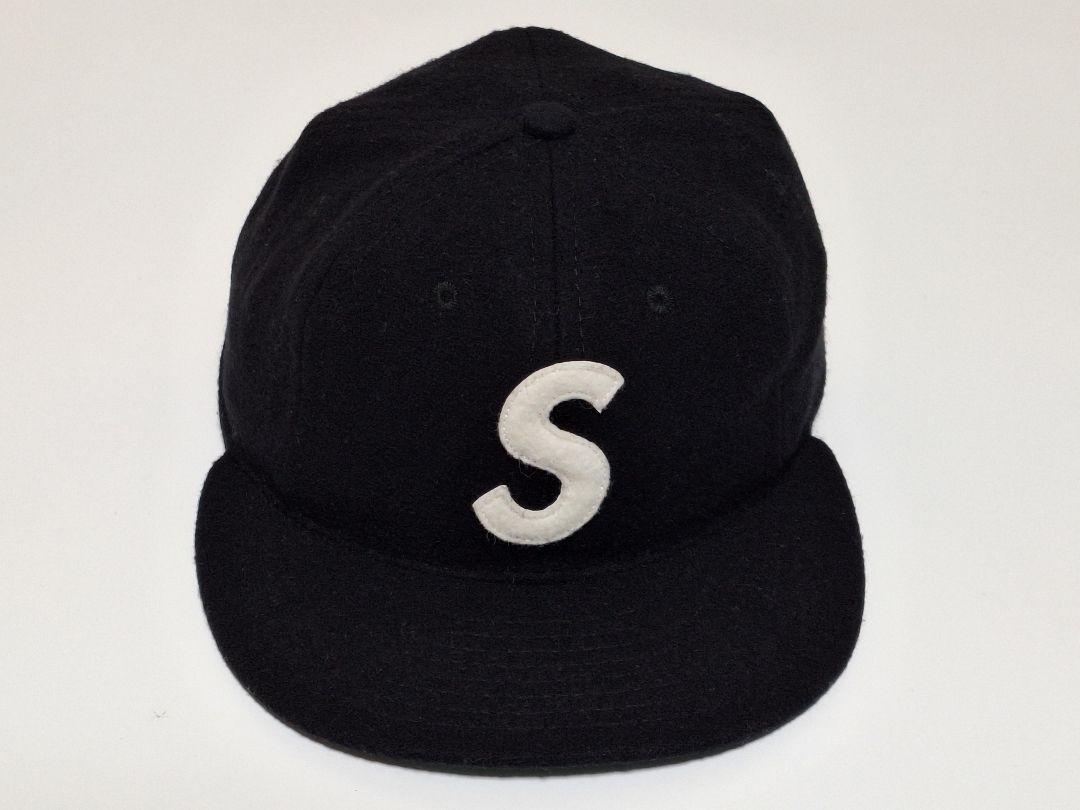 【美品】Supreme　Ebbets　S Logo　Fitted　6-Panel