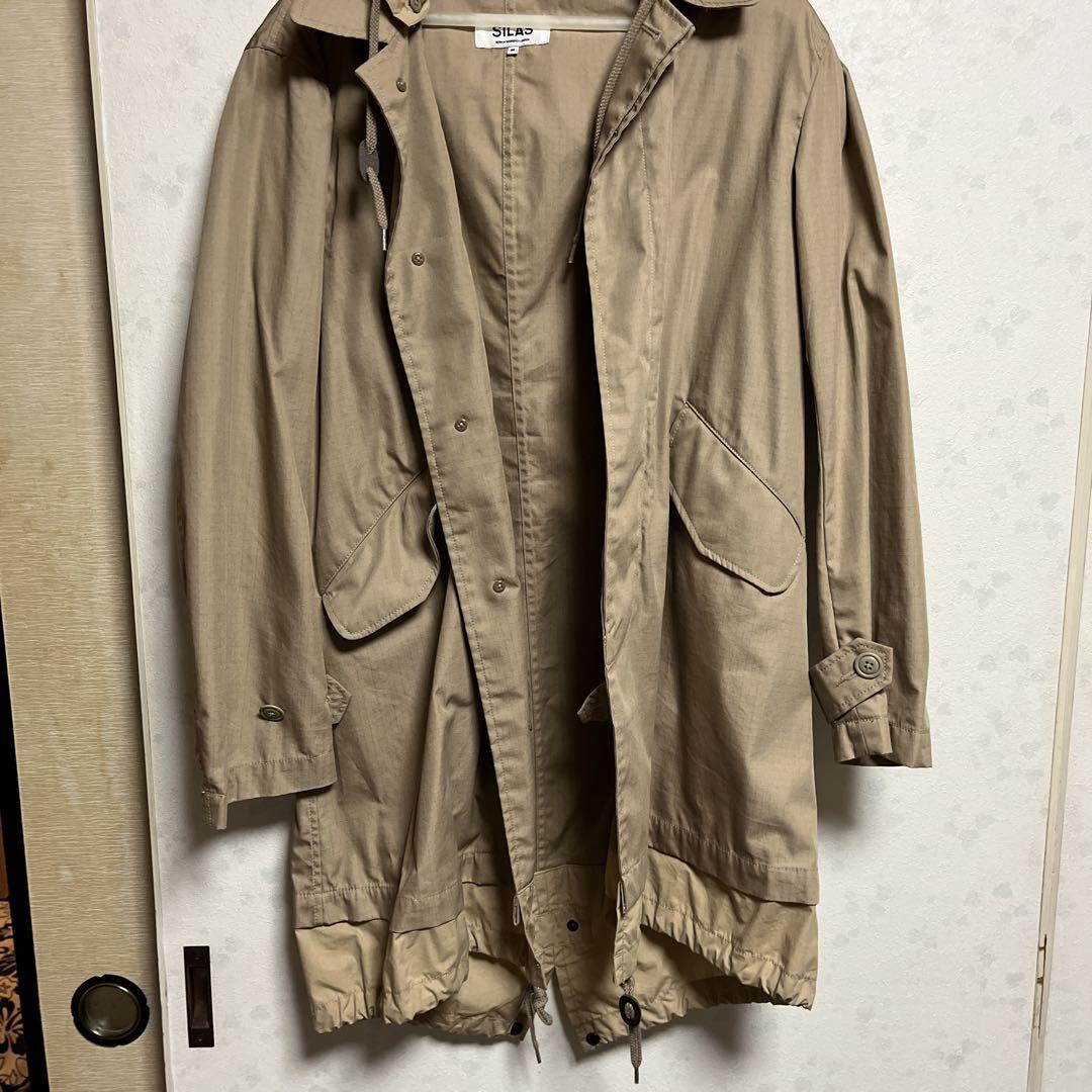 SILAS モッズコート M ベージュ
