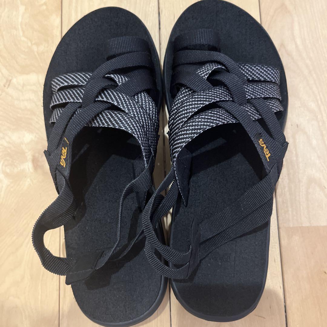 Teva 新品。スポーツサンダル ブラック Teva ブラック スポーツサンダル - メルカリ