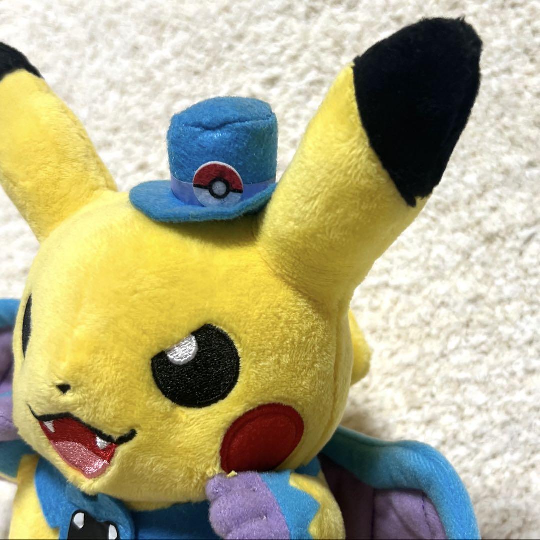 ポケモンセンター 仮装ピカチュウ ゴルバット ぬいぐるみ タグ付き ピカチュウ ポケモンセンター 仮装ピカチュウ ゴルバット ぬいぐるみ タグ