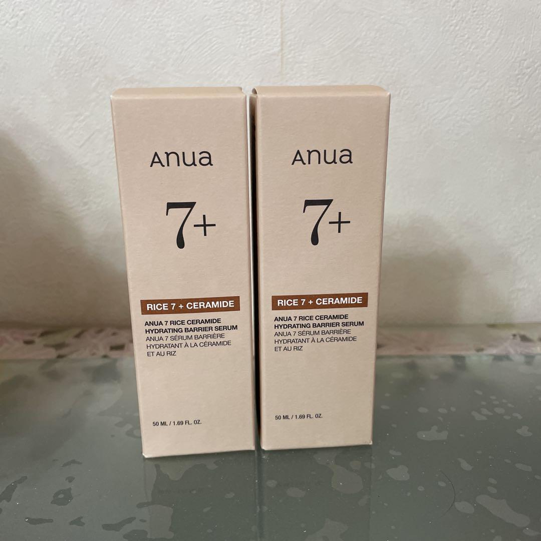ANUA RICE 70+ トナー、ミルク、セラム、クレンジング　セット