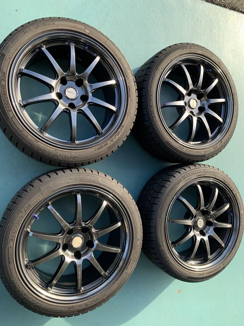 CROSS SPEED タイヤホイールセット 4本 245/40R18