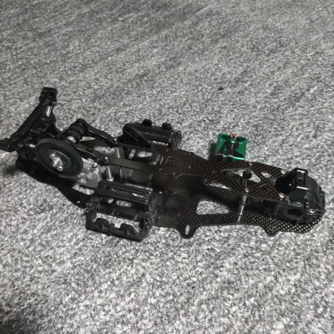タミヤTA-04 カーボンダブルデッキシャーシオマケあり 画像1