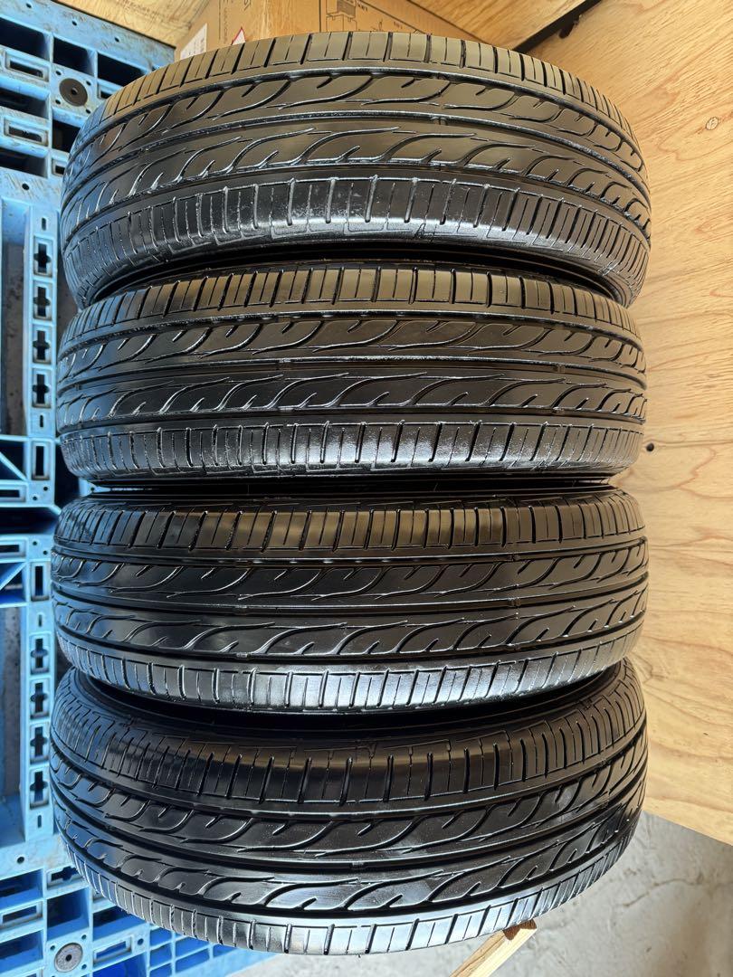 タイヤ・ホイール (80)155/65R14 DUNLOP EC202