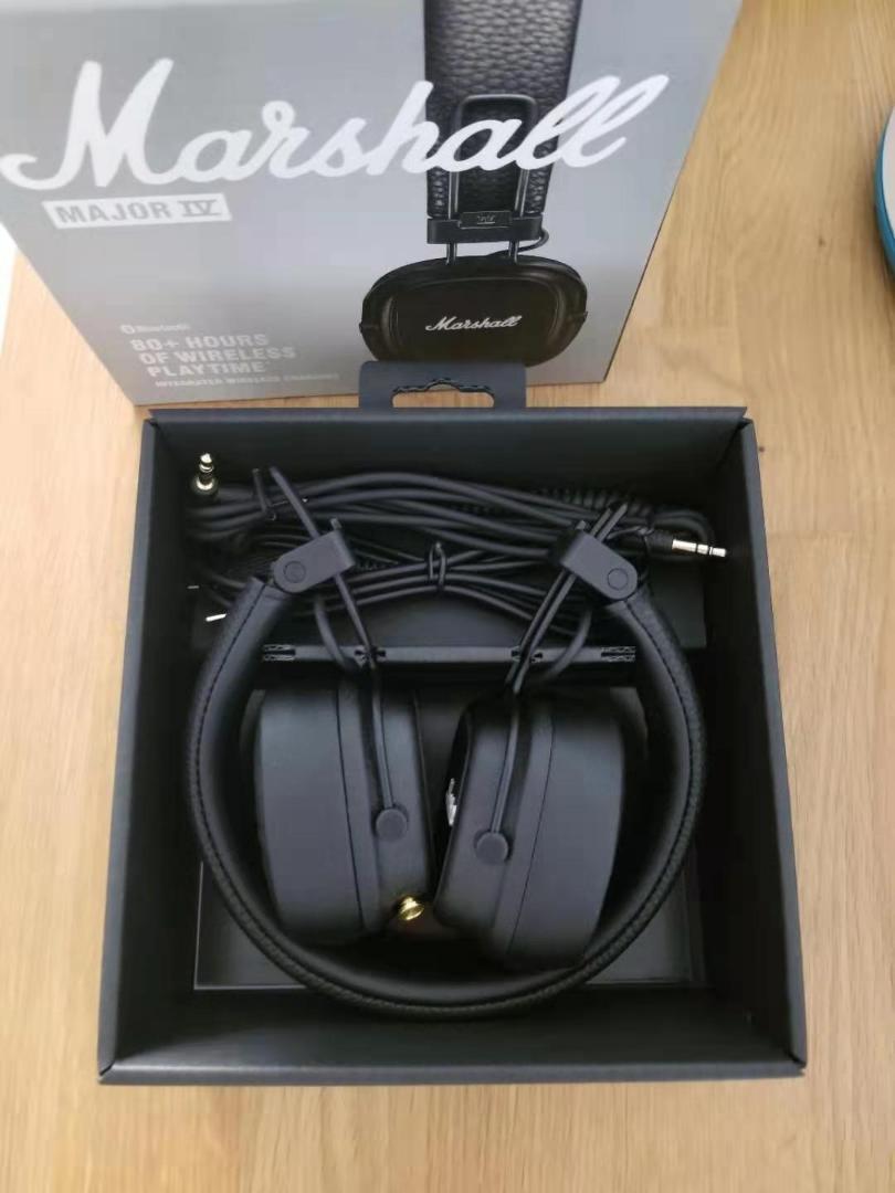 イヤレス♀ 未開封 マーシャル メジャー4 ヘッドホン BVa5X-m83972470171 Marshall MAJOR Ⅳ ↜やかな