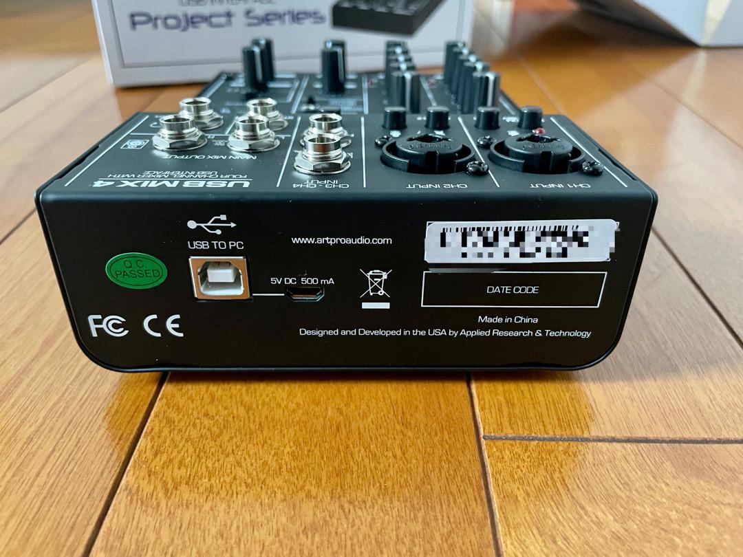 最安値新作 ART USB MIX 4 配信向けUSBアナログミキサー MEOfx-m83976888168 限定SALE高品質