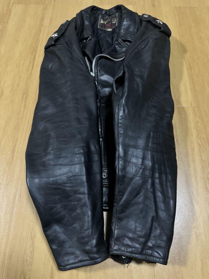 Schott 50s リボンタグ ONE STAR ダブルライダースジャケット