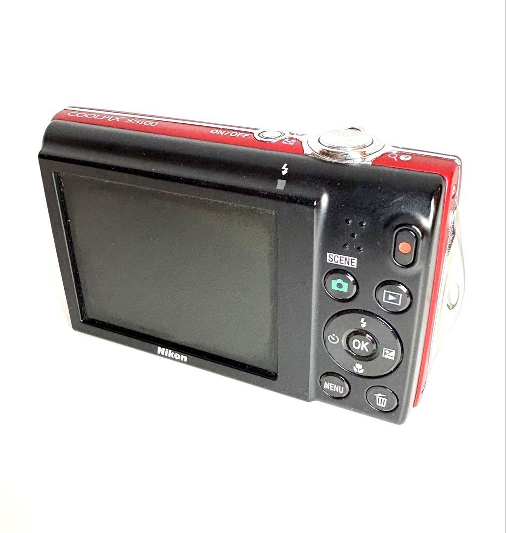 Nikon COOLPIX S5100 レッド - メルカリ