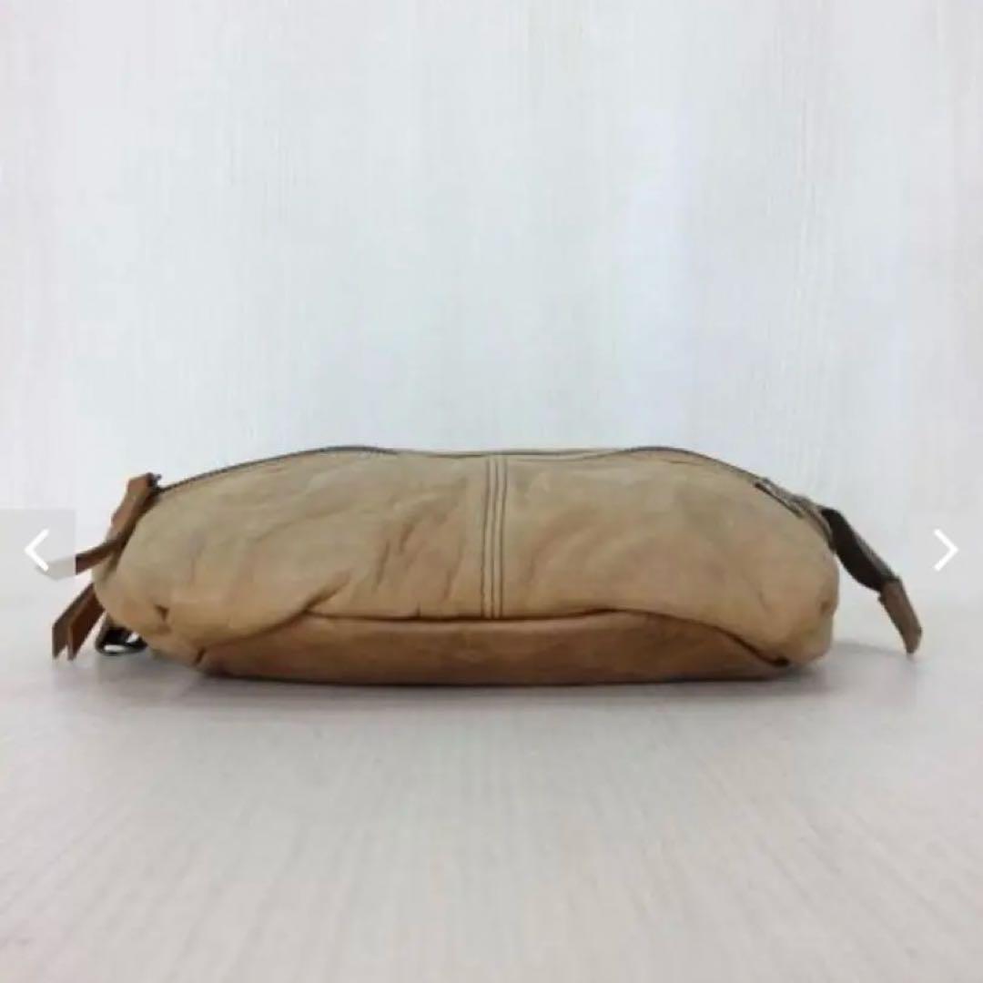 Baggy Port レザー メンズ クロスボディ ショルダーポーチ