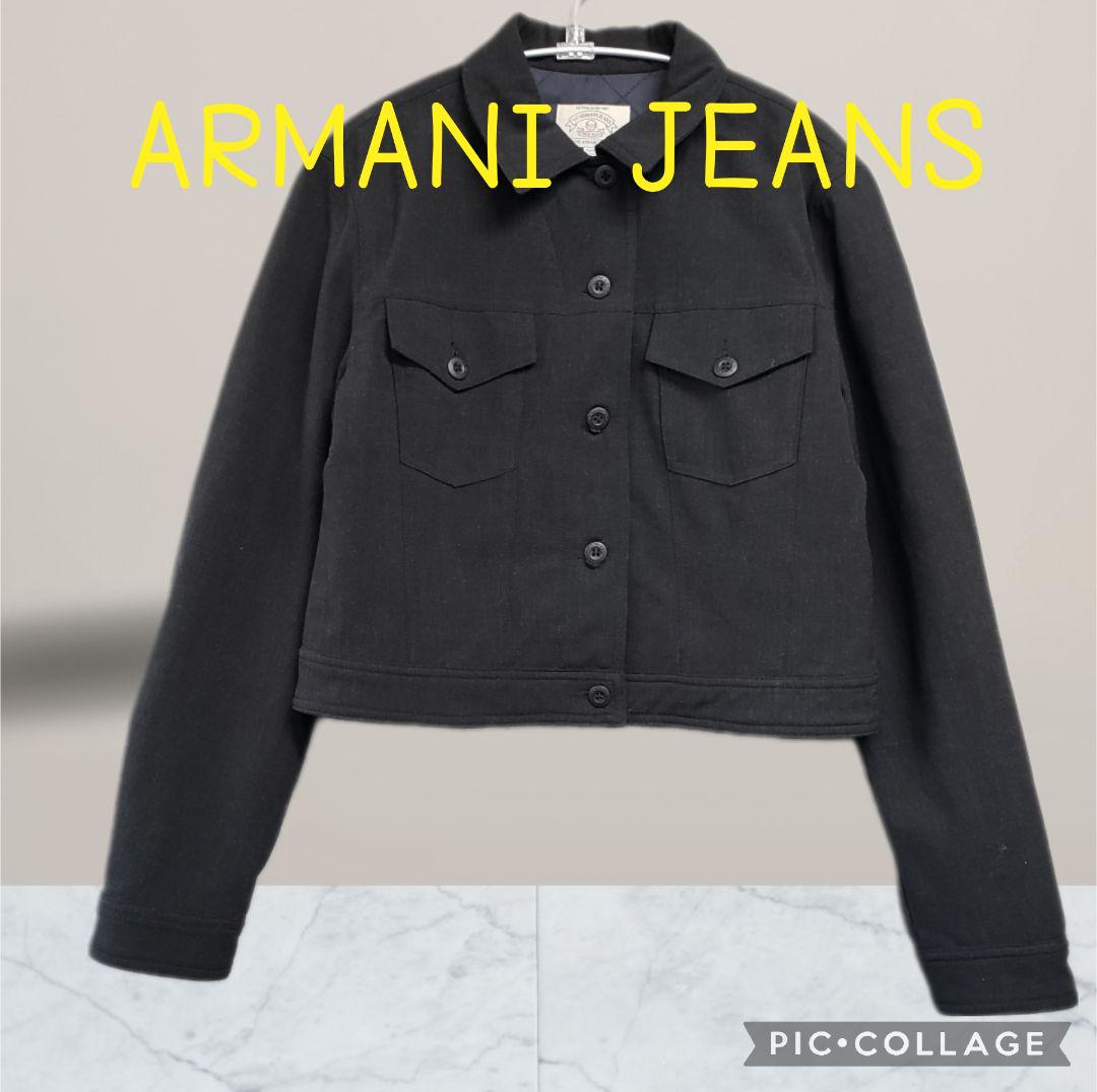 ARMANIJEANS レディース US8 アウター ブラック 黒
