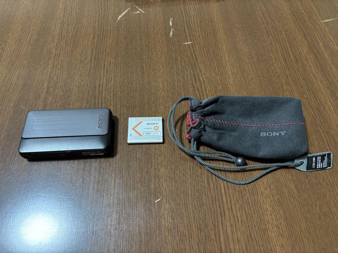 SONY サイバーショット DSC-TX20 動作確認済み 本体割れあり