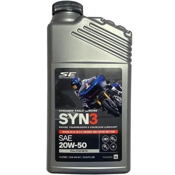 12本セット ハーレー純正オイル SYN3 ゆるめれ 100％化学合成