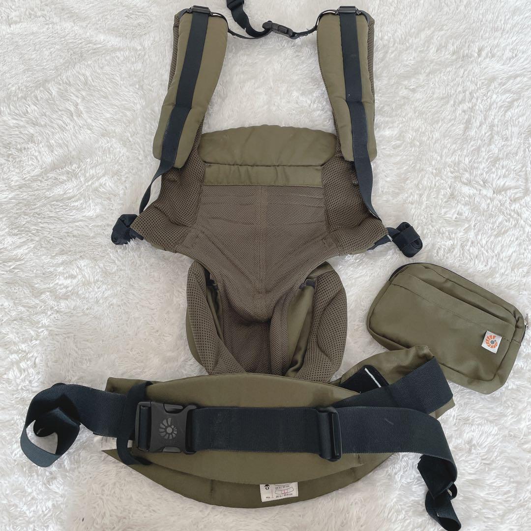 【美品】エルゴ オムニ 360 OMNI カーキグリーン　メッシュ 美品】エルゴ オムニ 360 OMNI カーキグリーン メッシュ｜Yahoo