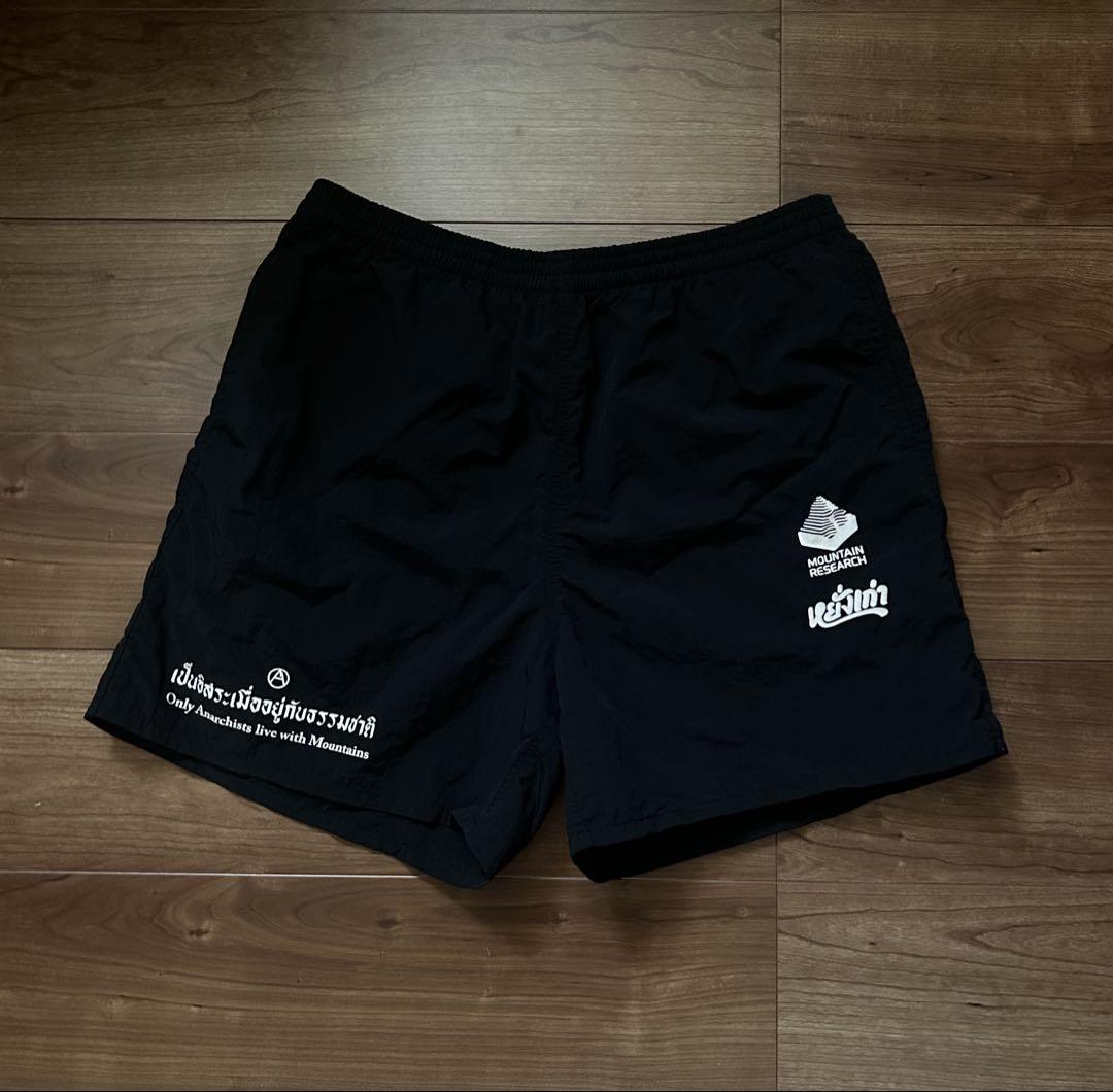 mountain research Yanggao コラボ ナイロンショーツ①