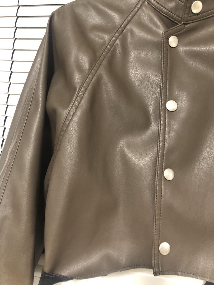 一時値下げ！美品☆アメリ☆ショートレザージャケット