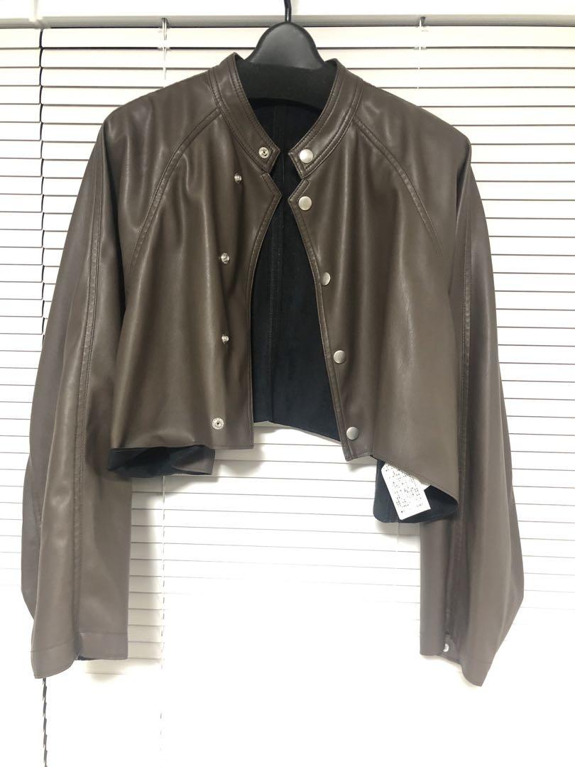 一時値下げ！美品☆アメリ☆ショートレザージャケット