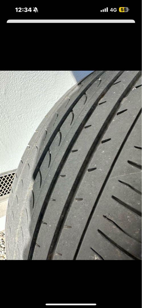 RAYS HOMURA 2×7 19×8J×48 ホイールタイヤ4本セット
