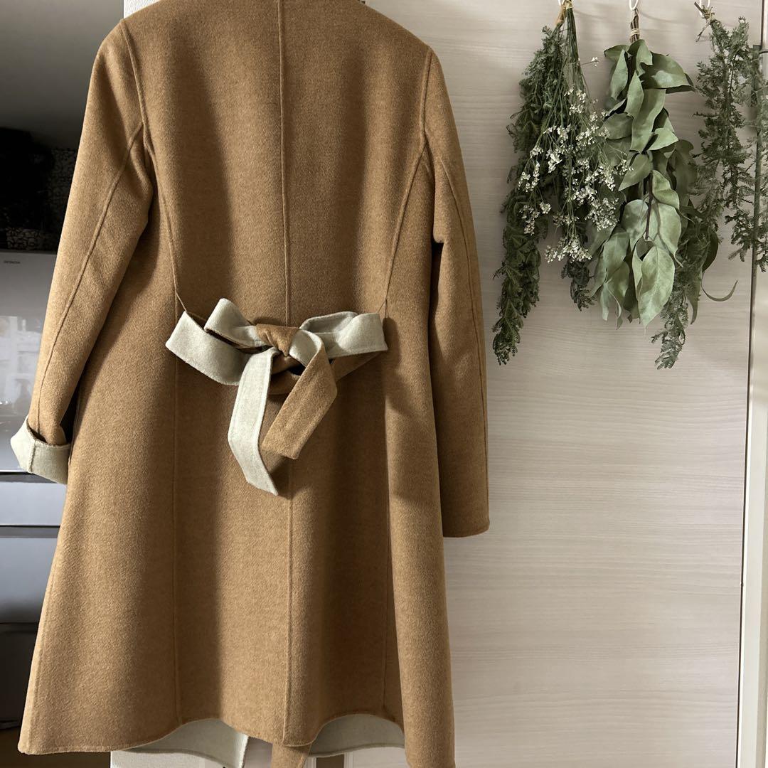 DAKS カシミア混オシャレコート